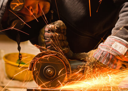 Zámečnické práce, svařování